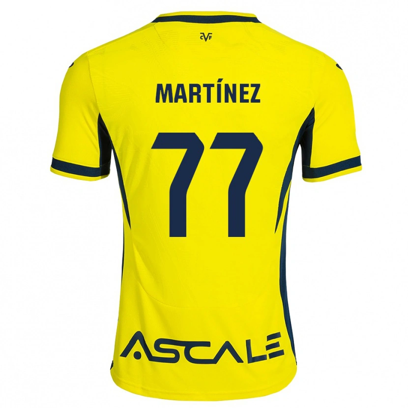 Danxen Homem Camisola Enric Martínez #77 Amarelo Preto Vermelho Principal 2026/27 Camisa Brasil