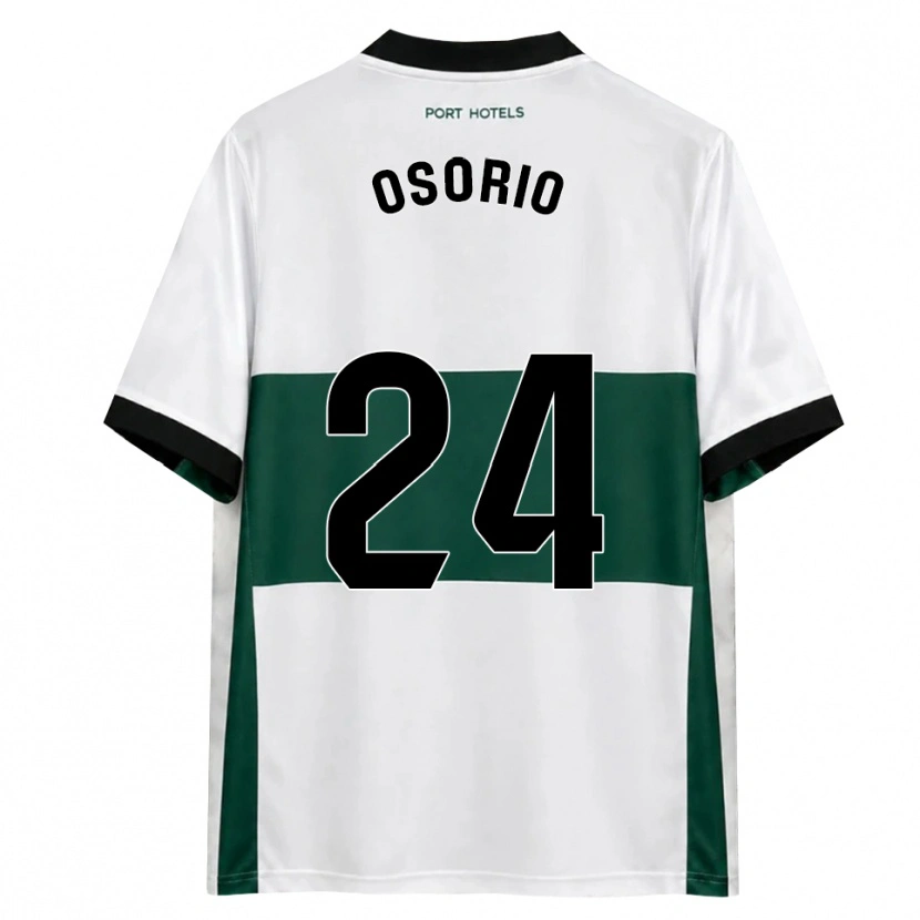 Danxen Homem Camisola Abiel Osorio #24 Verde Branco Vermelho Principal 2026/27 Camisa Brasil