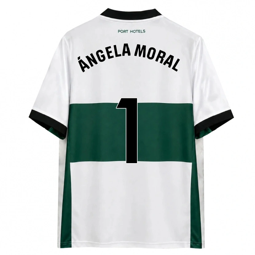 Danxen Homem Camisola Ángela Moral Ferrer #1 Verde Branco Vermelho Principal 2026/27 Camisa Brasil