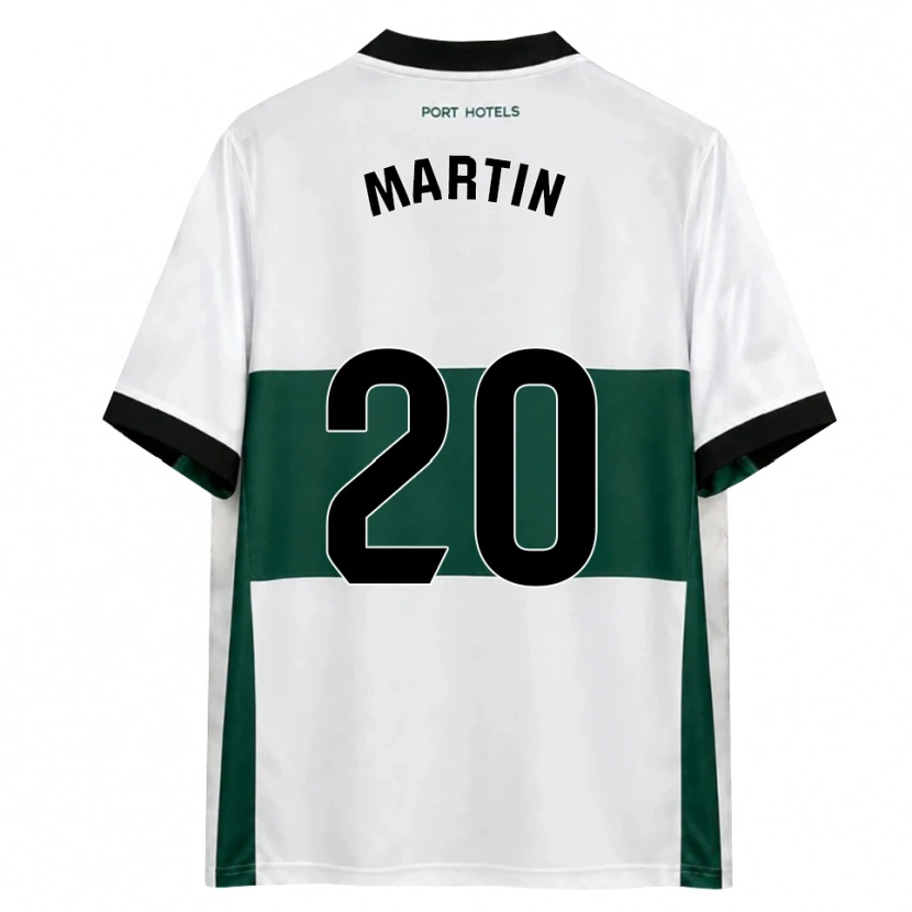 Danxen Homem Camisola Carlos Martin #20 Verde Branco Vermelho Principal 2026/27 Camisa Brasil