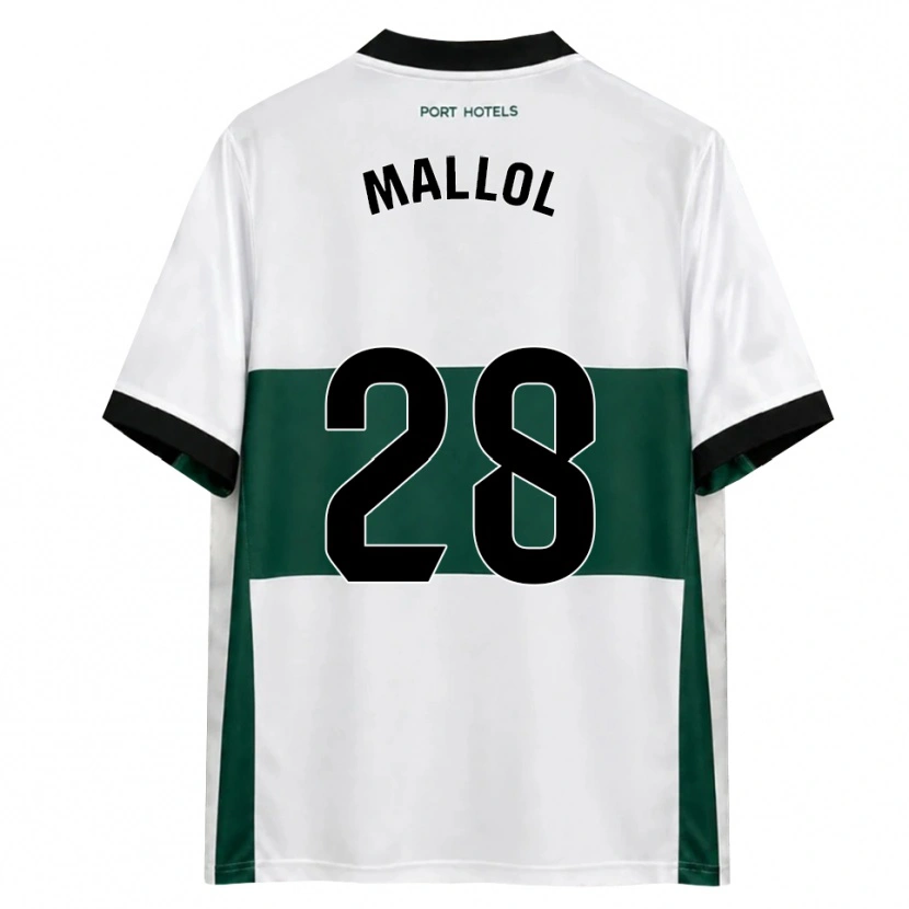 Danxen Homem Camisola Enrique Mallol #28 Verde Branco Vermelho Principal 2026/27 Camisa Brasil