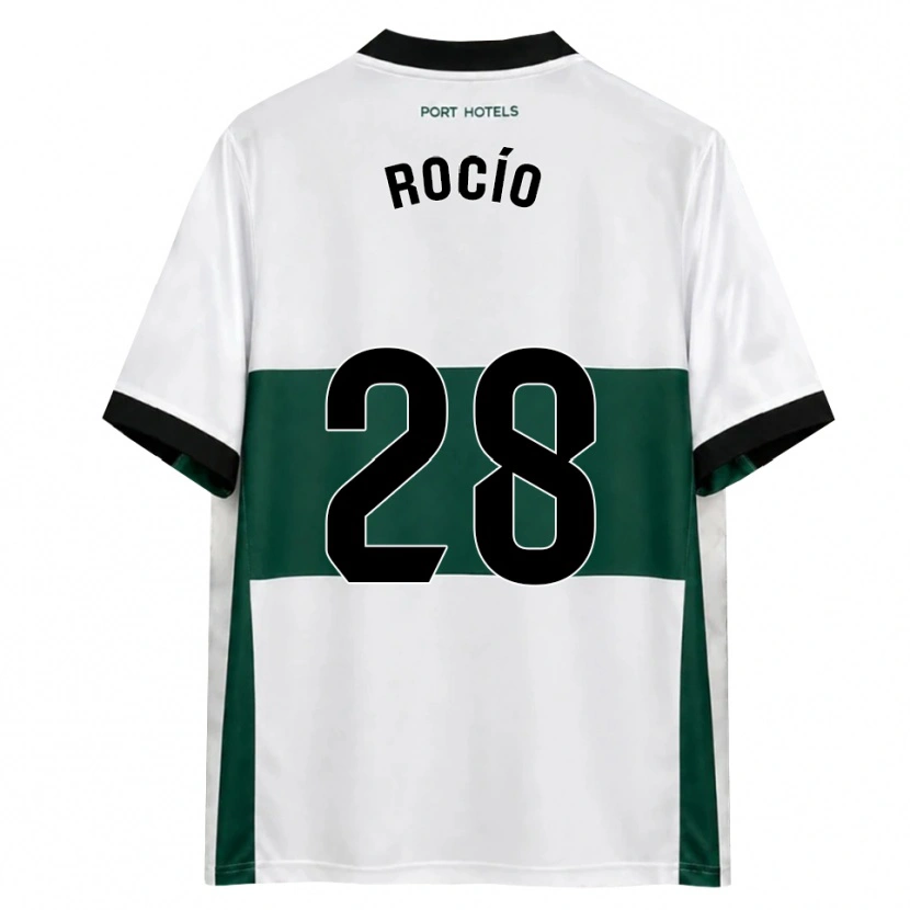 Danxen Homem Camisola Rocío Rodríguez Jiménez #28 Verde Branco Vermelho Principal 2026/27 Camisa Brasil