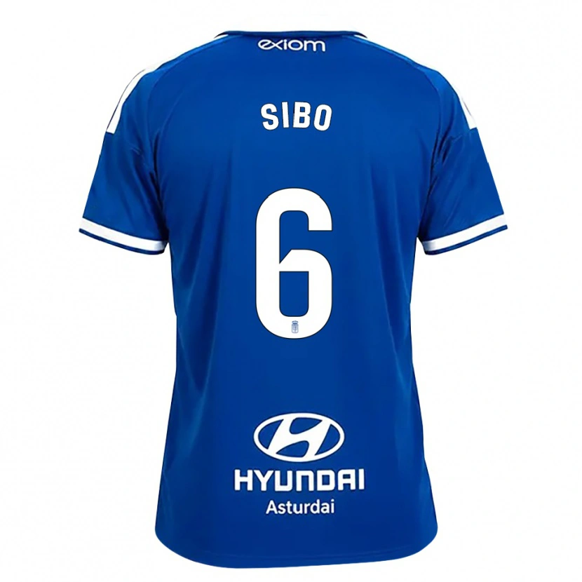 Danxen Homem Camisola Kwasi Sibo #6 Azul Médio Branco Principal 2026/27 Camisa Brasil