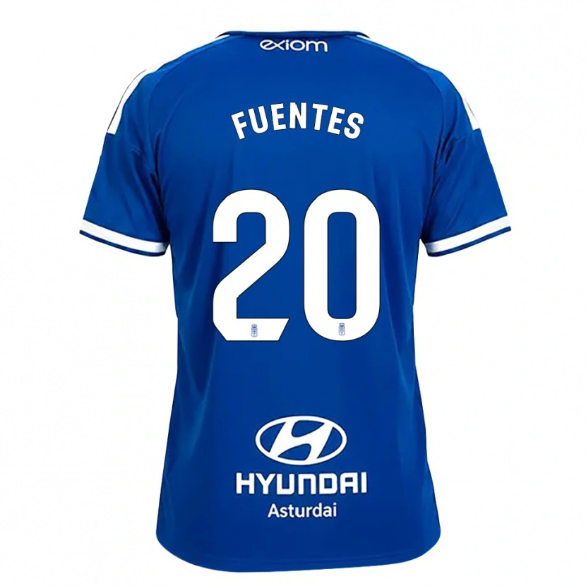 Danxen Homem Camisola Jaime Fuentes #20 Azul Médio Branco Principal 2026/27 Camisa Brasil