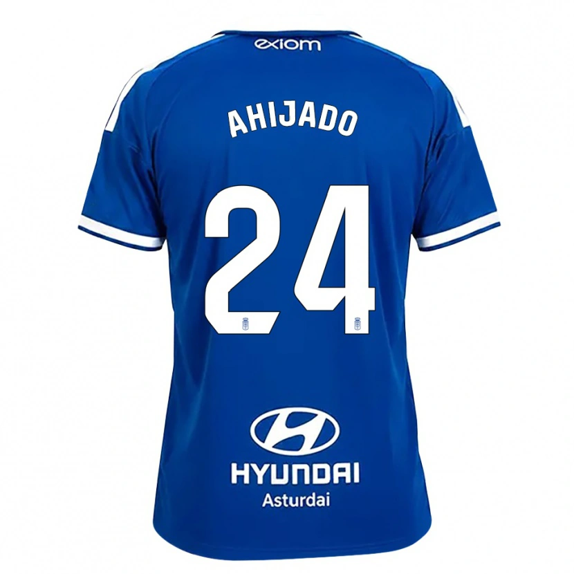 Danxen Homem Camisola Lucas Ahijado #24 Azul Médio Branco Principal 2026/27 Camisa Brasil