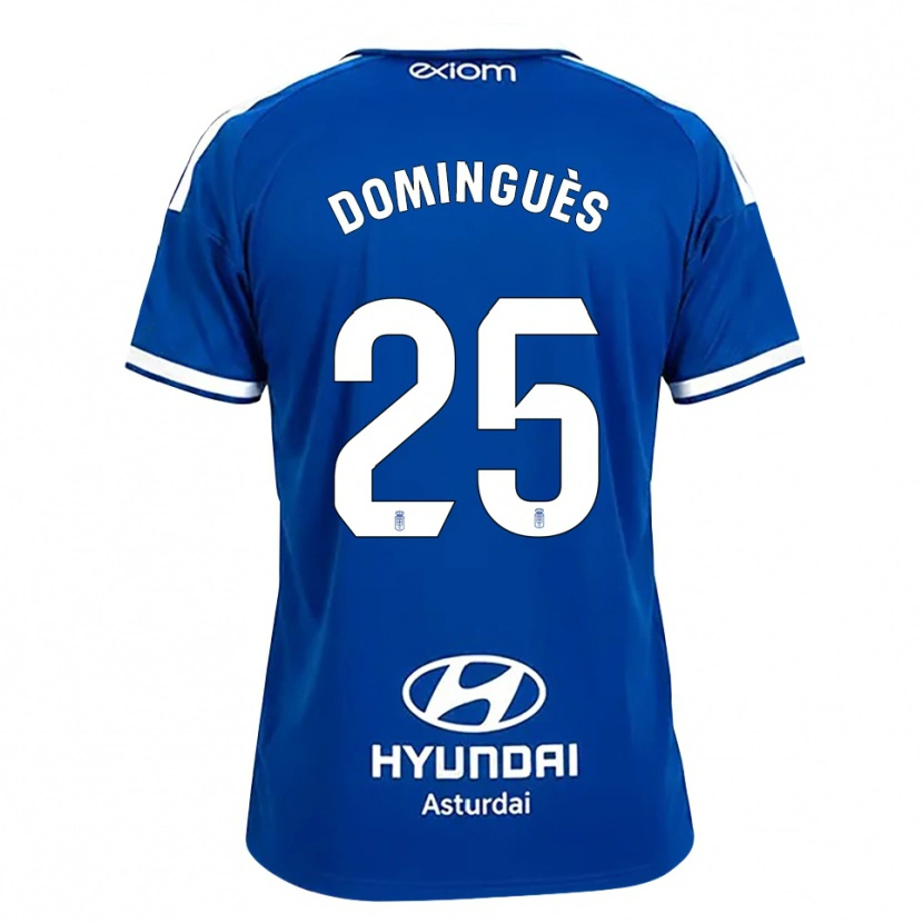 Danxen Homem Camisola Brandon Dominguès #25 Azul Médio Branco Principal 2026/27 Camisa Brasil