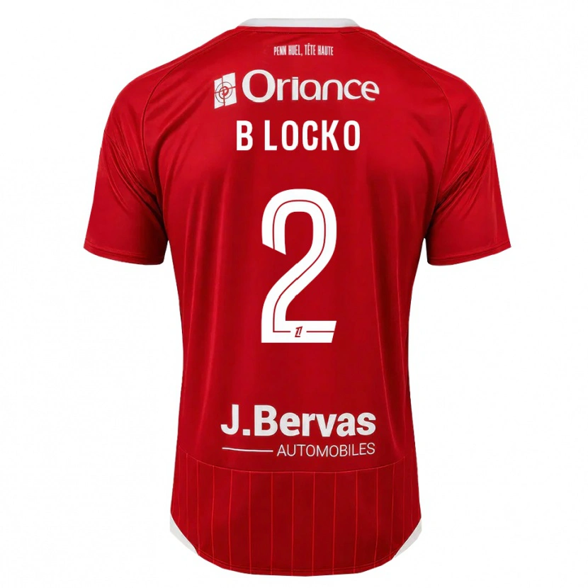 Danxen Homem Camisola Bradley Locko #2 Branco Vermelho Principal 2026/27 Camisa Brasil