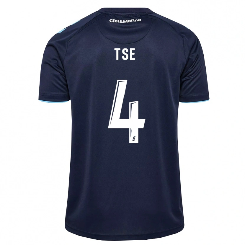 Danxen Homem Camisola Élisabeth Tsé #4 Azul Centáurea Azul Meia-Noite Principal 2026/27 Camisa Brasil