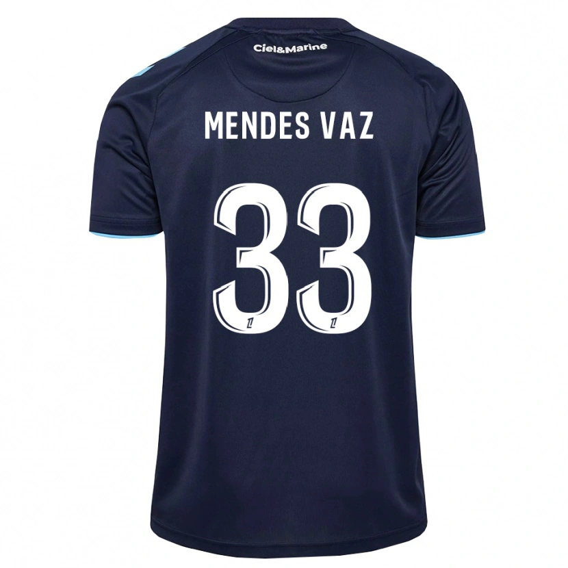 Danxen Homem Camisola Hernâni Mendes Vaz #33 Azul Centáurea Azul Meia-Noite Principal 2026/27 Camisa Brasil