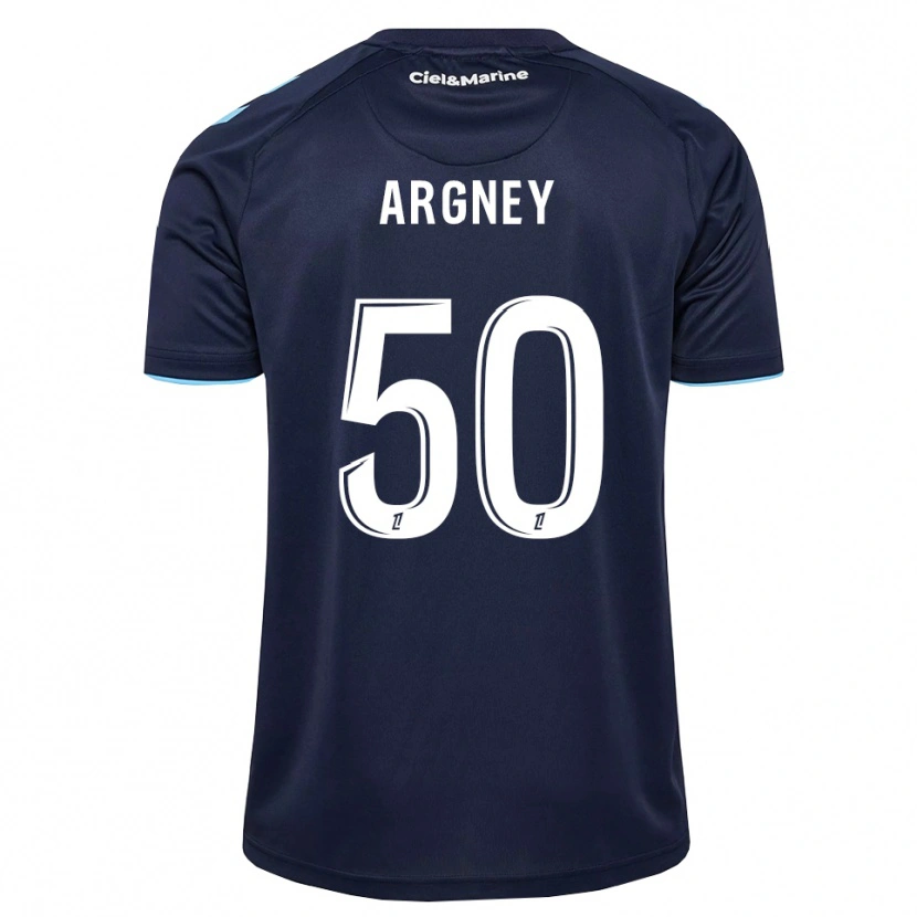 Danxen Homem Camisola Paul Argney #50 Azul Centáurea Azul Meia-Noite Principal 2026/27 Camisa Brasil