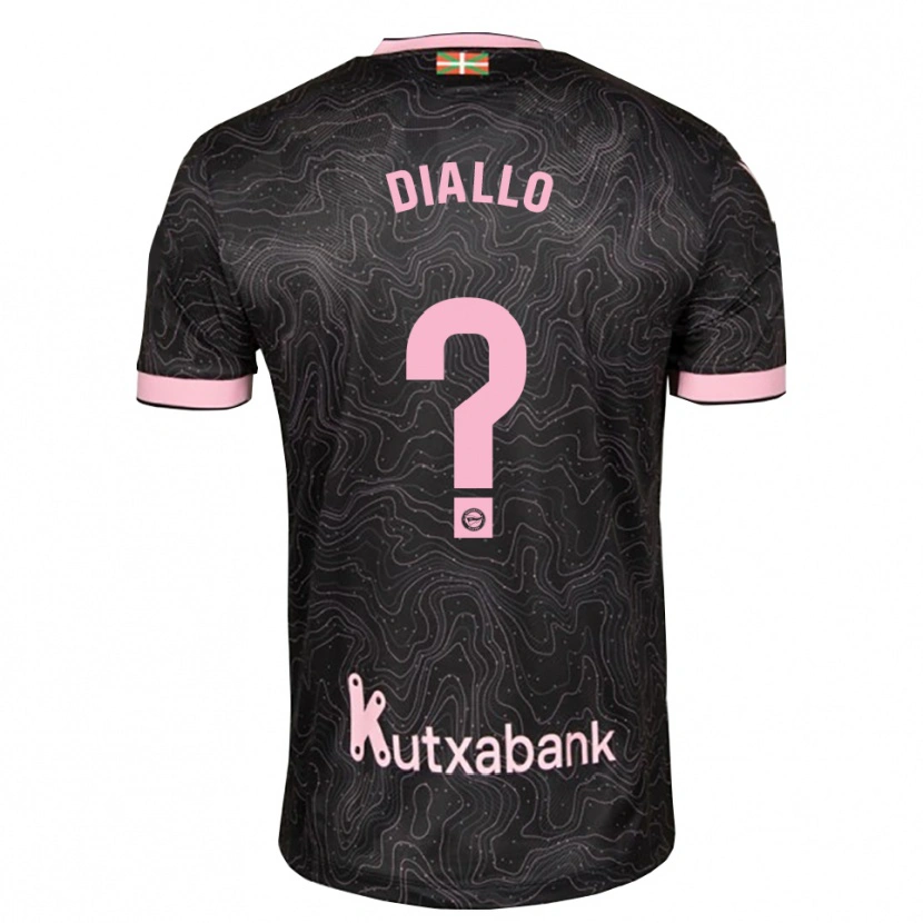 Danxen Homem Camisola Selu Diallo #0 Preto Rosa Alternativa 2026/27 Camisa Brasil