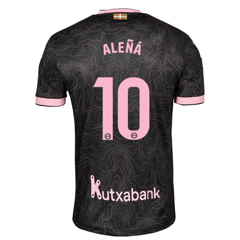 Danxen Homem Camisola Carles Aleñá #10 Preto Rosa Alternativa 2026/27 Camisa Brasil