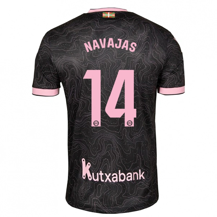 Danxen Homem Camisola Laura Navajas #14 Preto Rosa Alternativa 2026/27 Camisa Brasil