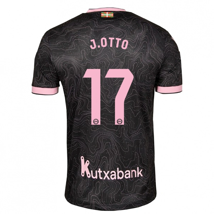 Danxen Homem Camisola Jonny Otto #17 Preto Rosa Alternativa 2026/27 Camisa Brasil