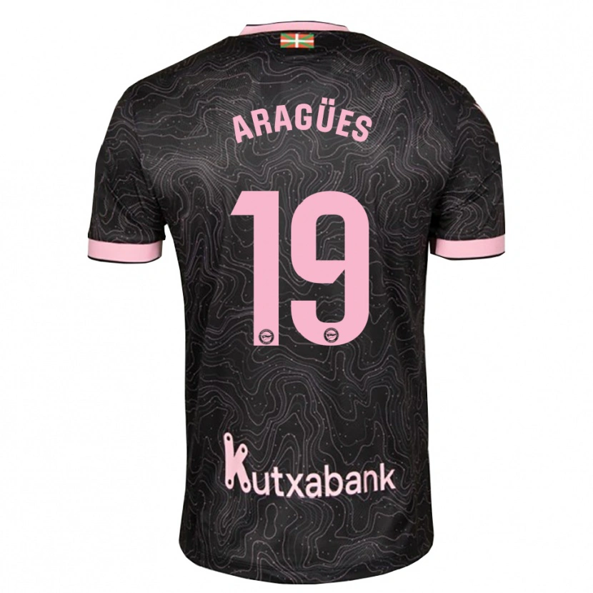 Danxen Homem Camisola Chema Aragües #19 Preto Rosa Alternativa 2026/27 Camisa Brasil