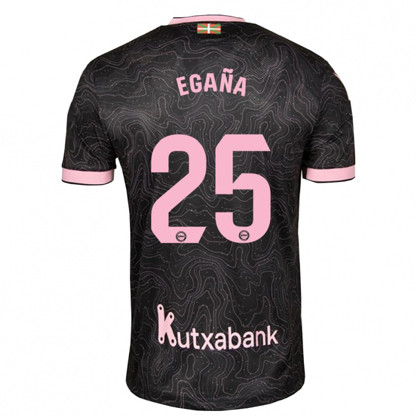Danxen Homem Camisola Eider Egaña #25 Preto Rosa Alternativa 2026/27 Camisa Brasil