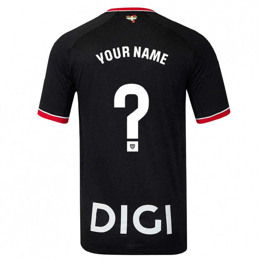 Danxen Homem Camisola Seu Nome #0 Preto Branco Vermelho Alternativa 2026/27 Camisa Brasil