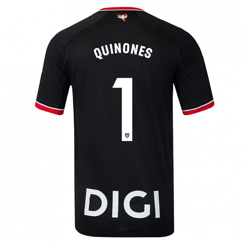 Danxen Homem Camisola Mariasun Quiñones #1 Preto Branco Vermelho Alternativa 2026/27 Camisa Brasil