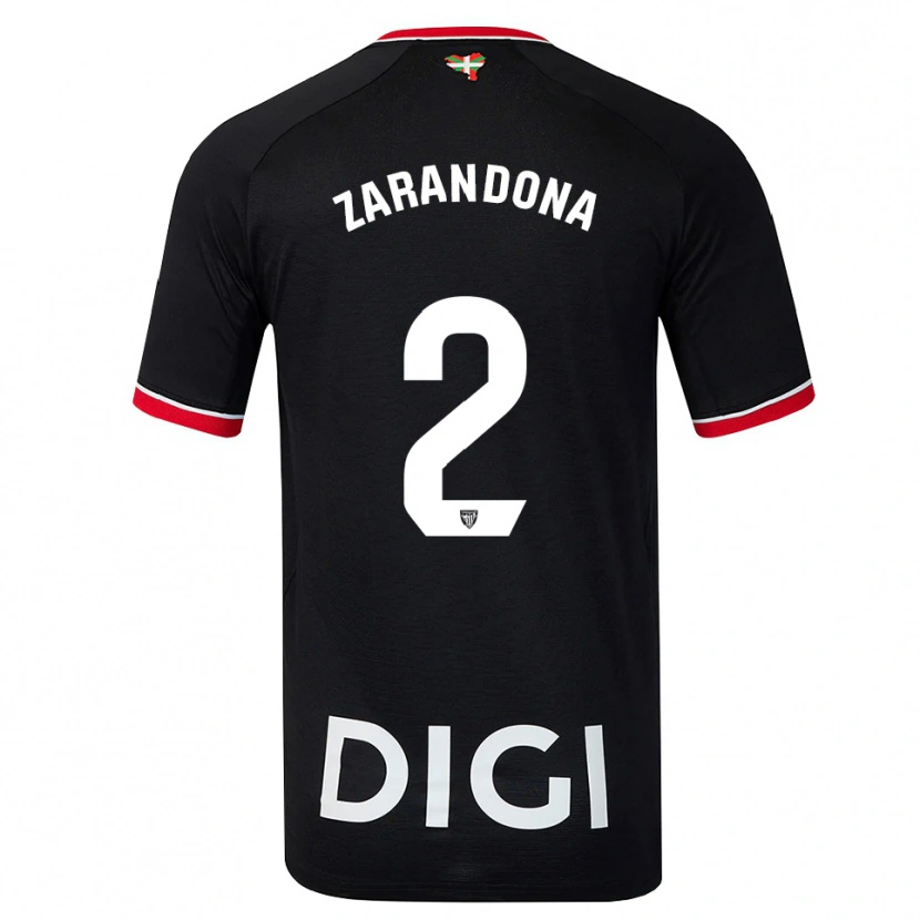 Danxen Homem Camisola Telmo Zarandona #2 Preto Branco Vermelho Alternativa 2026/27 Camisa Brasil