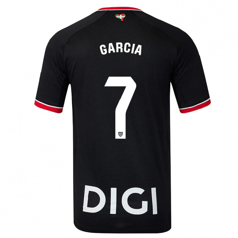 Danxen Homem Camisola Nahikari García #7 Preto Branco Vermelho Alternativa 2026/27 Camisa Brasil
