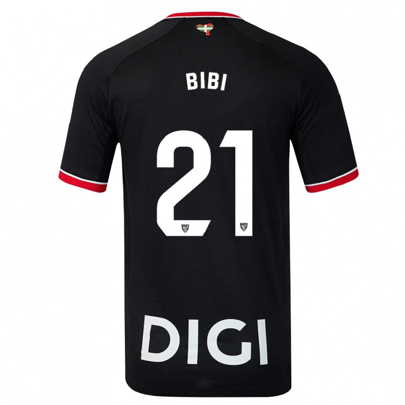 Danxen Homem Camisola Bibiane Schulze #21 Preto Branco Vermelho Alternativa 2026/27 Camisa Brasil