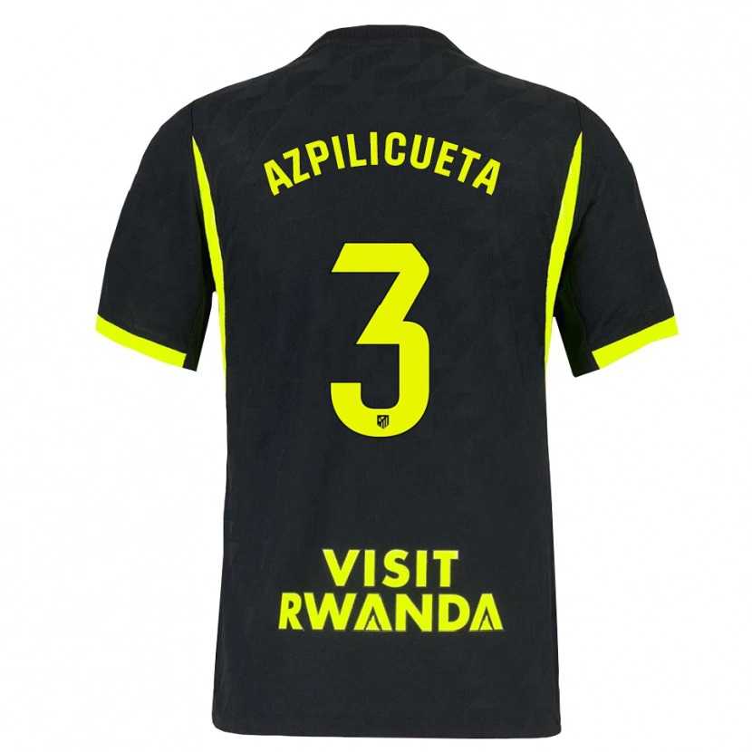 Danxen Homem Camisola César Azpilicueta #3 Verde Brilhante Preto Alternativa 2026/27 Camisa Brasil