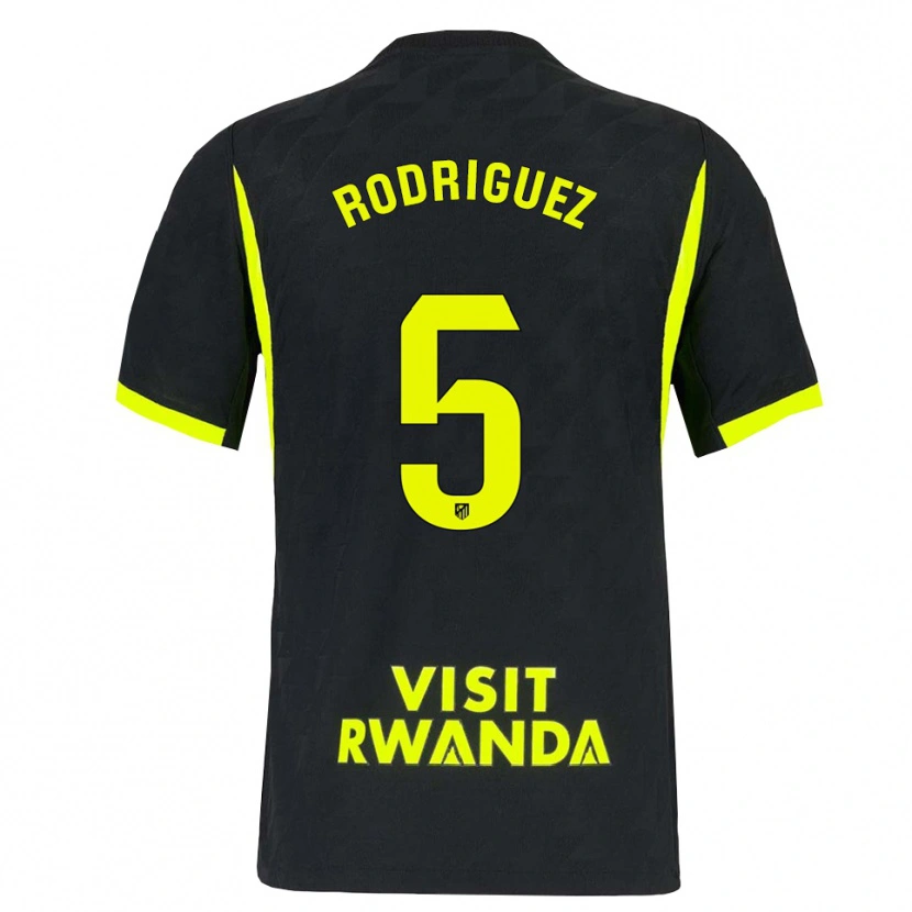 Danxen Homem Camisola Cinta Rodriguez #5 Verde Brilhante Preto Alternativa 2026/27 Camisa Brasil