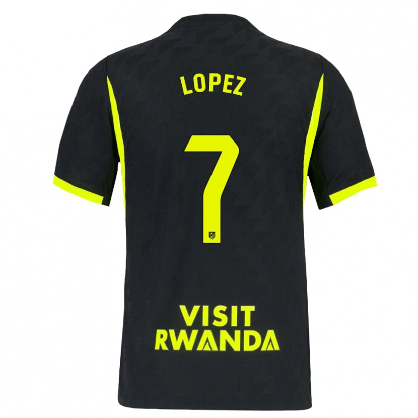 Danxen Homem Camisola Maitane Lopez #7 Verde Brilhante Preto Alternativa 2026/27 Camisa Brasil