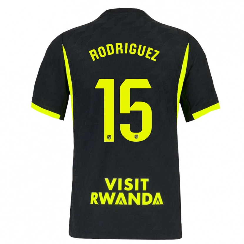 Danxen Homem Camisola Cinta Rodríguez #15 Verde Brilhante Preto Alternativa 2026/27 Camisa Brasil