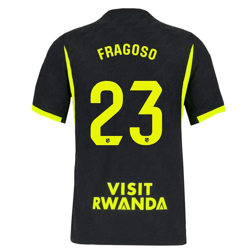 Danxen Homem Camisola Gerard Fragoso #23 Verde Brilhante Preto Alternativa 2026/27 Camisa Brasil