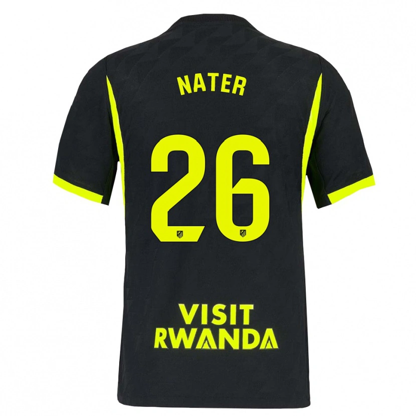 Danxen Homem Camisola Silvano Nater #26 Verde Brilhante Preto Alternativa 2026/27 Camisa Brasil