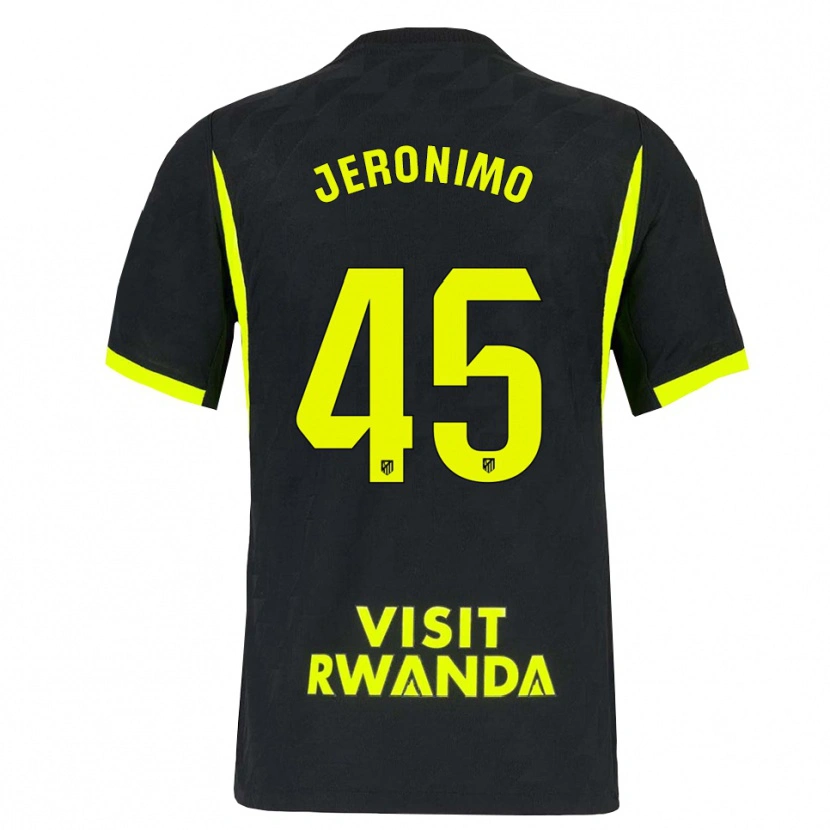 Danxen Homem Camisola Isaiah Jeronimo #45 Verde Brilhante Preto Alternativa 2026/27 Camisa Brasil