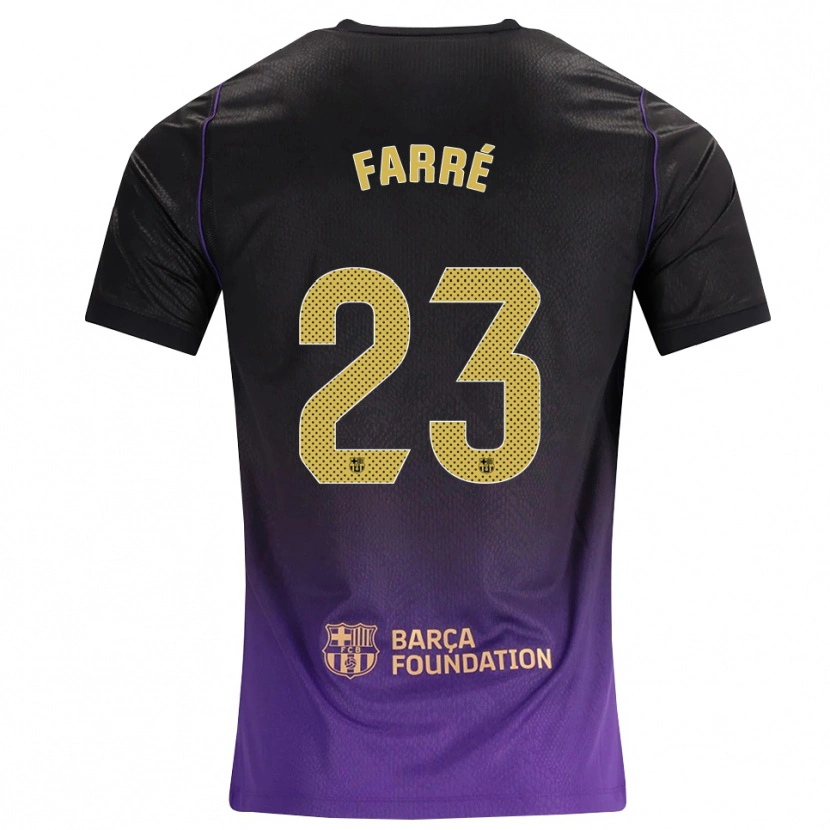 Danxen Homem Camisola Landry Farré #23 Roxo Amarelo Preto Alternativa 2026/27 Camisa Brasil