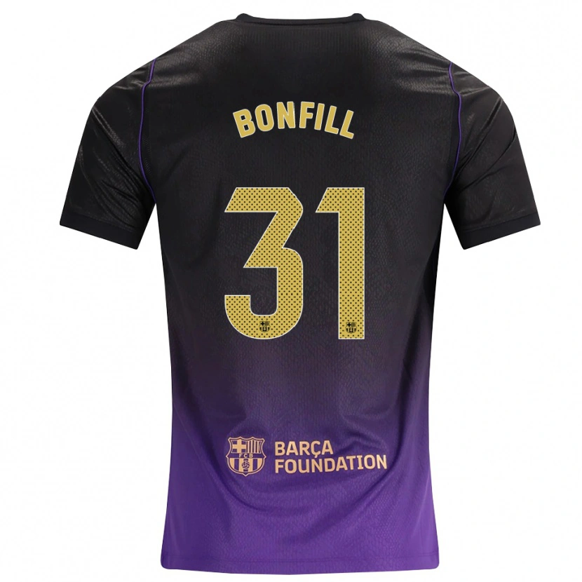 Danxen Homem Camisola Max Bonfill #31 Roxo Amarelo Preto Alternativa 2026/27 Camisa Brasil