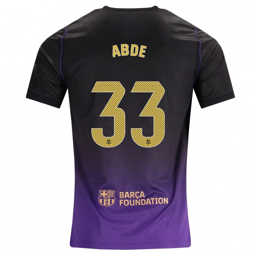 Danxen Homem Camisola Ez Abde #33 Roxo Amarelo Preto Alternativa 2026/27 Camisa Brasil