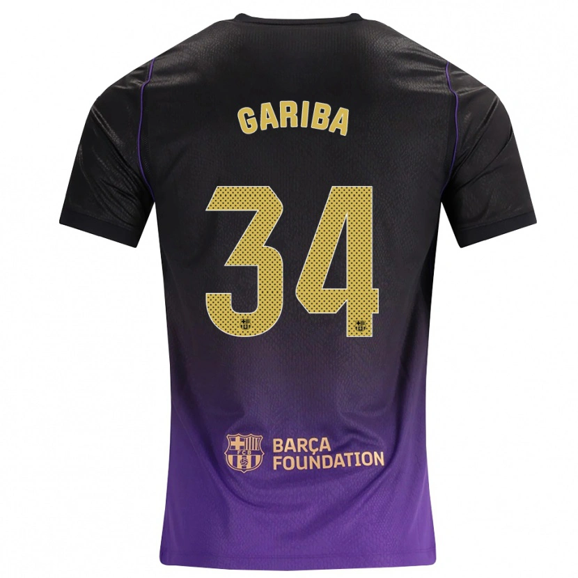 Danxen Homem Camisola Hafiz Gariba #34 Roxo Amarelo Preto Alternativa 2026/27 Camisa Brasil