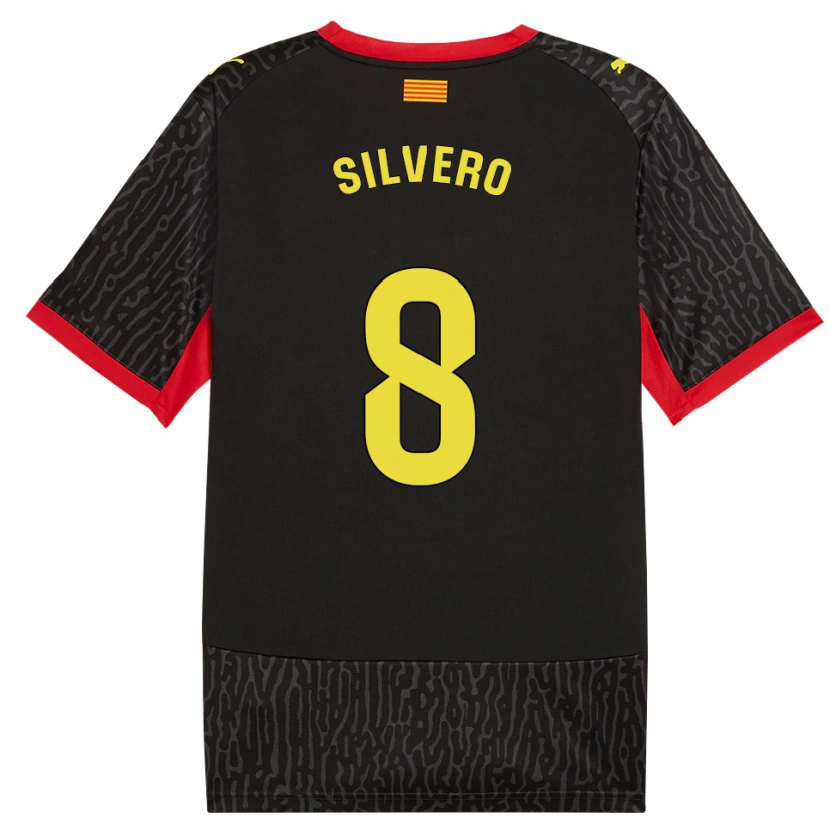Danxen Homem Camisola Pol Silvero #8 Preto Amarelo Vermelho Alternativa 2026/27 Camisa Brasil