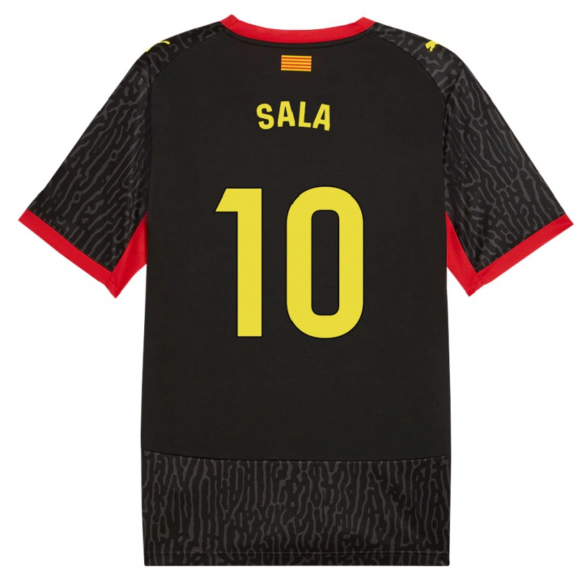 Danxen Homem Camisola Georgina Sala #10 Preto Amarelo Vermelho Alternativa 2026/27 Camisa Brasil