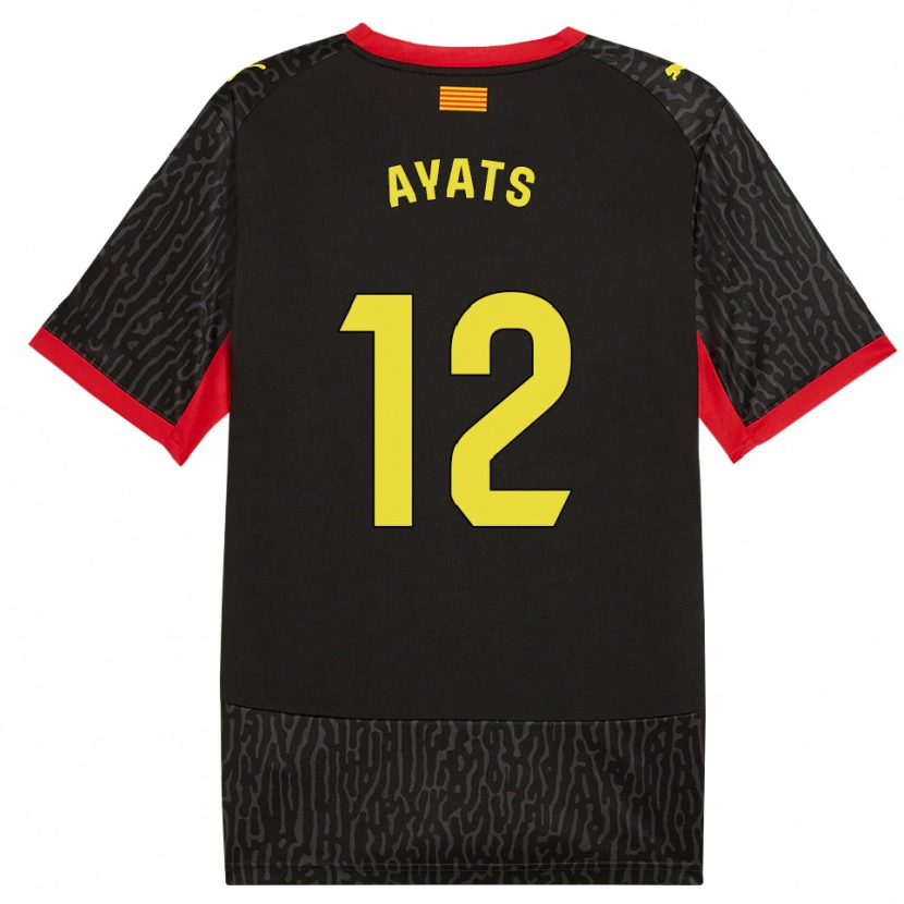 Danxen Homem Camisola Mònica Ayats #12 Preto Amarelo Vermelho Alternativa 2026/27 Camisa Brasil