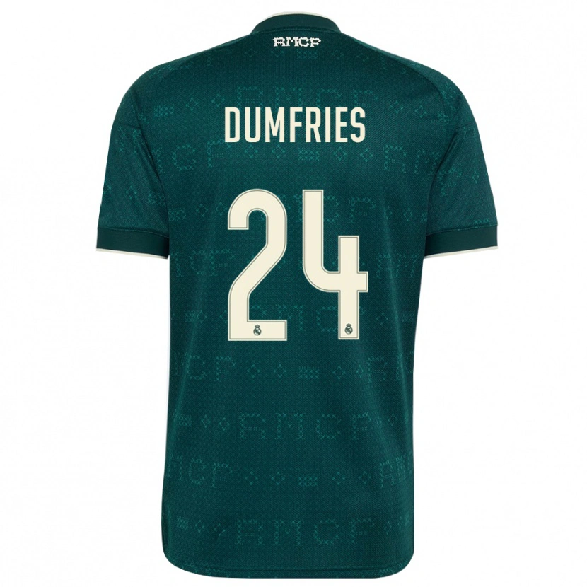 Danxen Homem Camisola Denzel Dumfries #24 Cinza Ardósia Escuro Branco Alternativa 2026/27 Camisa Brasil