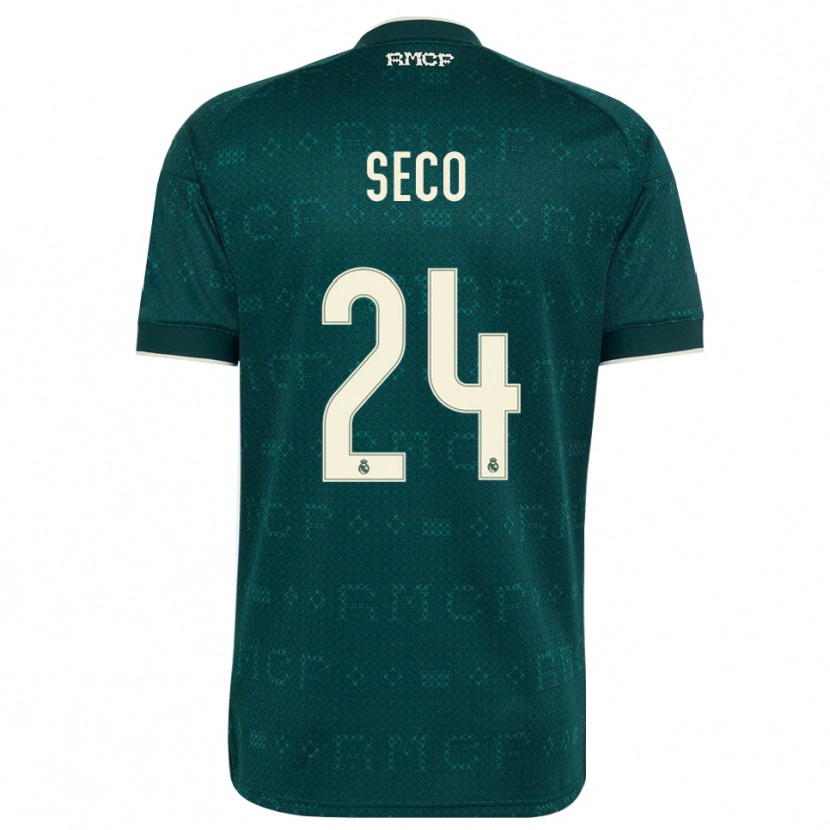 Danxen Homem Camisola Ferran Seco #24 Cinza Ardósia Escuro Branco Alternativa 2026/27 Camisa Brasil