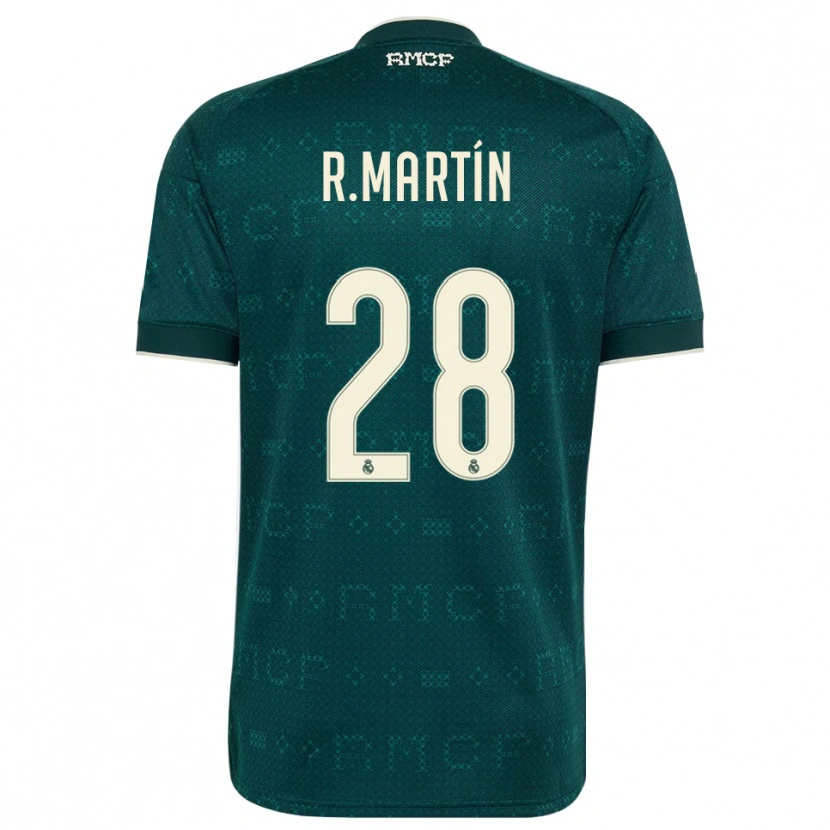 Danxen Homem Camisola Roberto Martín #28 Cinza Ardósia Escuro Branco Alternativa 2026/27 Camisa Brasil