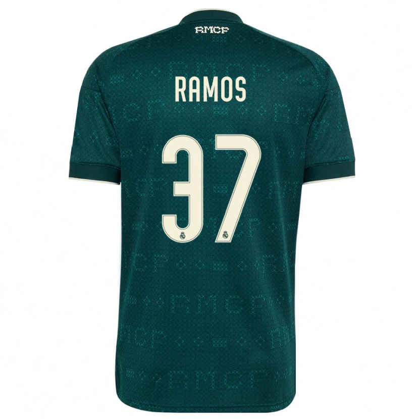 Danxen Homem Camisola Yeremaiah Ramos #37 Cinza Ardósia Escuro Branco Alternativa 2026/27 Camisa Brasil