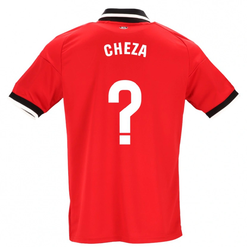 Danxen Homem Camisola María Echezarreta #0 Preto Branco Vermelho Alternativa 2026/27 Camisa Brasil