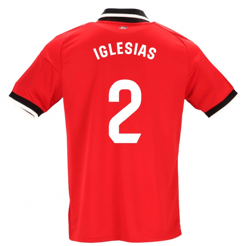 Danxen Homem Camisola Juan Iglesias #2 Preto Branco Vermelho Alternativa 2026/27 Camisa Brasil