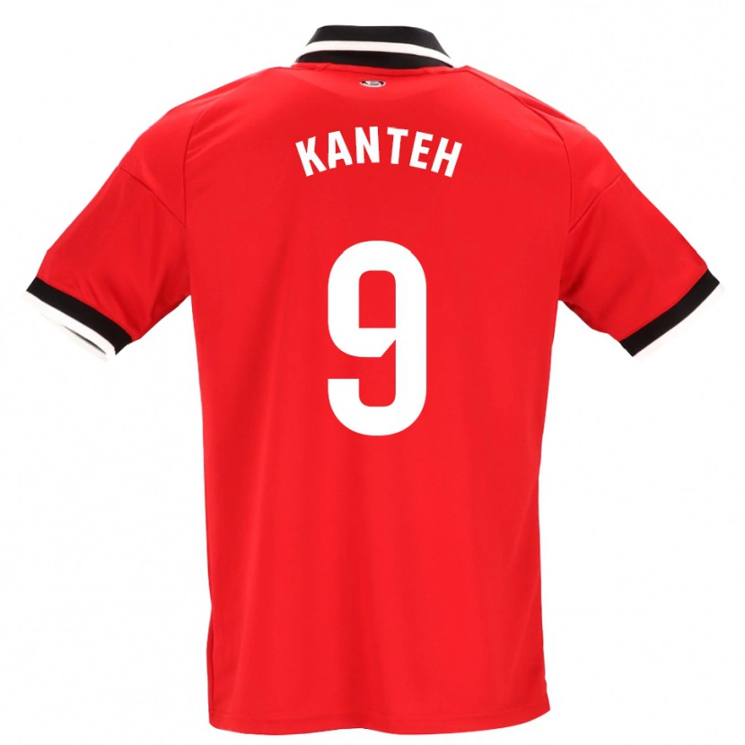 Danxen Homem Camisola Fatoumata Kanteh I Cham #9 Preto Branco Vermelho Alternativa 2026/27 Camisa Brasil