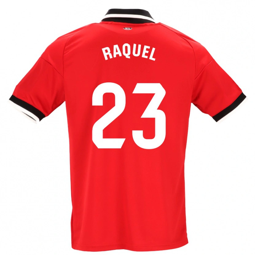 Danxen Homem Camisola Raquel Morcillo #23 Preto Branco Vermelho Alternativa 2026/27 Camisa Brasil