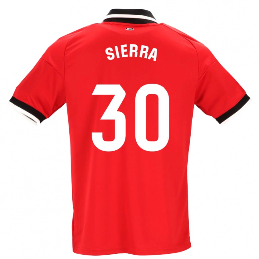 Danxen Homem Camisola Miguel Sierra #30 Preto Branco Vermelho Alternativa 2026/27 Camisa Brasil