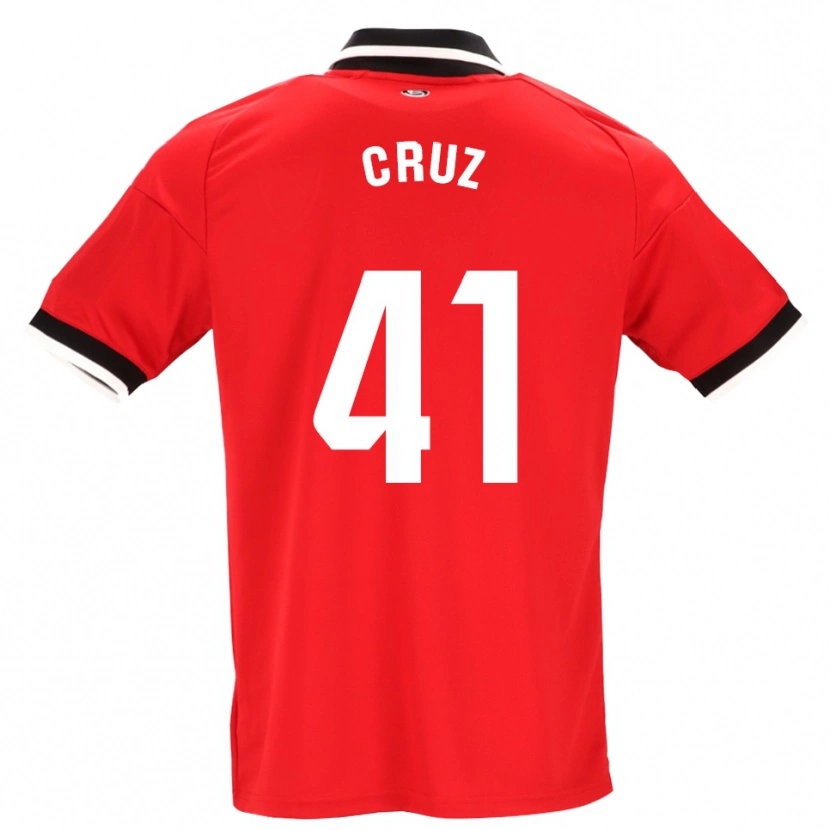 Danxen Homem Camisola Jesús Cruz #41 Preto Branco Vermelho Alternativa 2026/27 Camisa Brasil