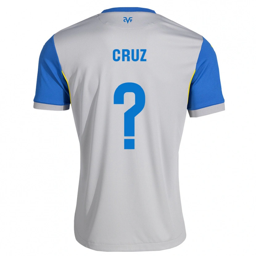 Danxen Homem Camisola Daniel Cruz #0 Azul Dodger Cinza Alternativa 2026/27 Camisa Brasil